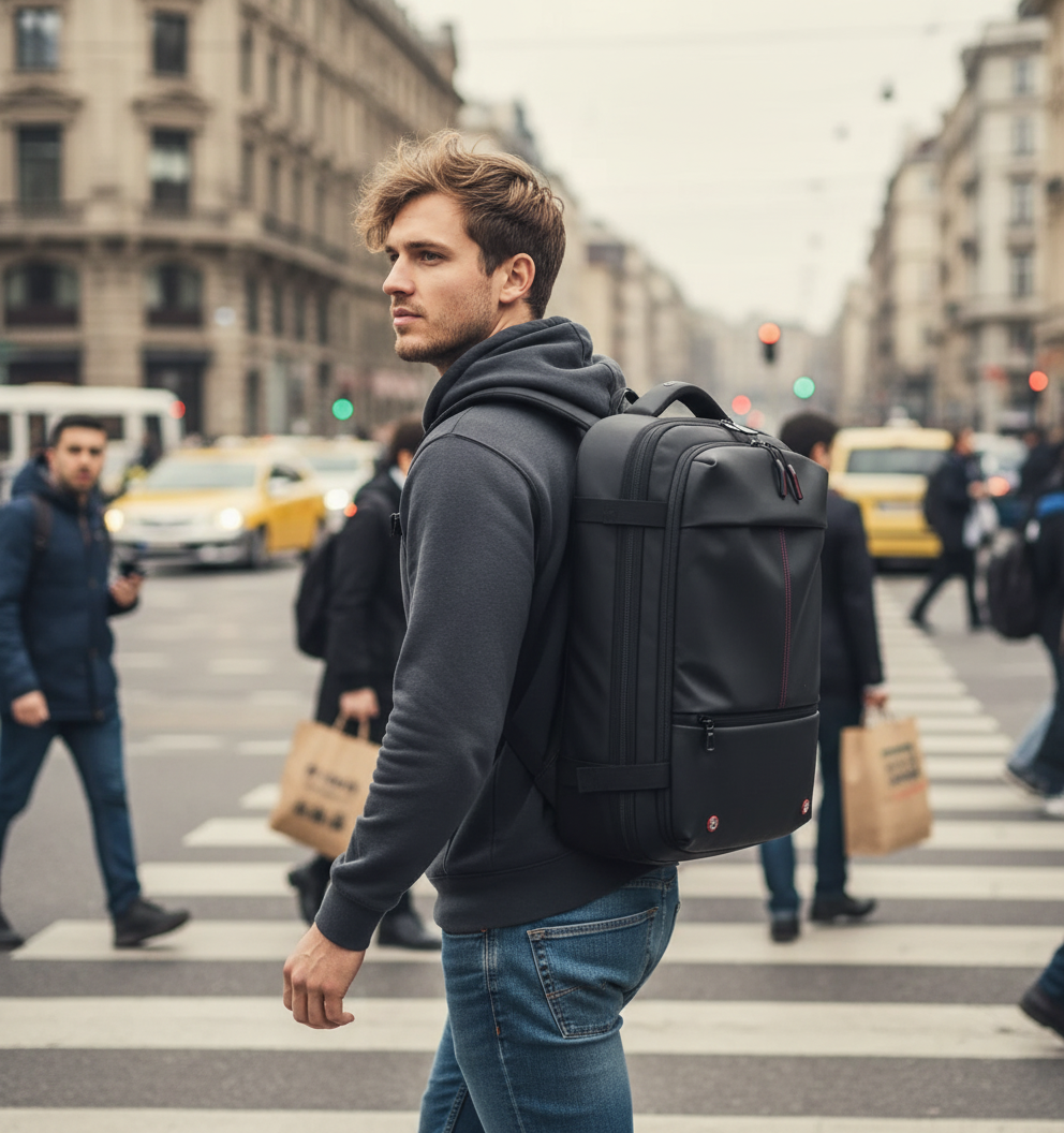 Fluxis Compact TravelPro 17” Backpack – Black Friday Limited Edition