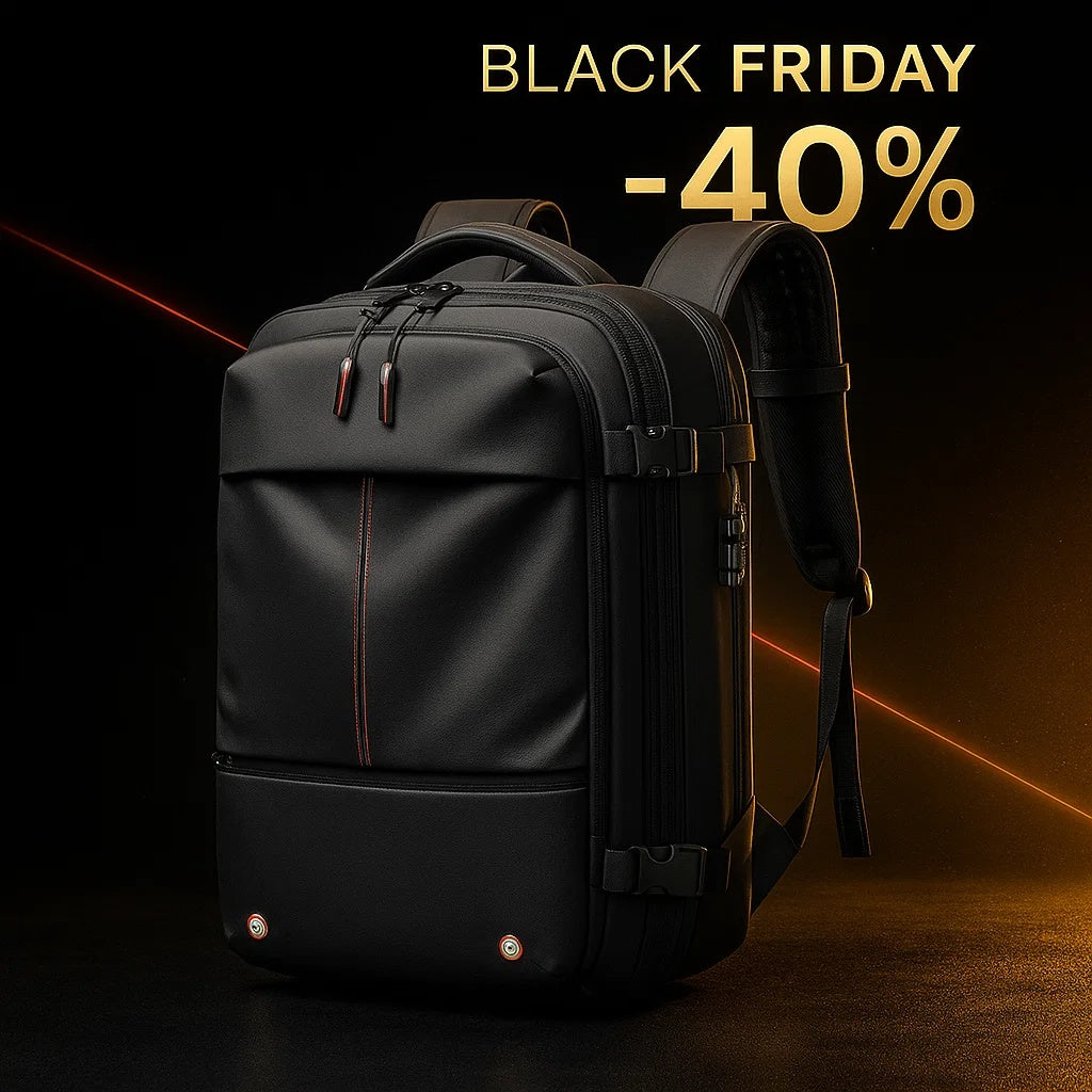 Fluxis Compact TravelPro 17” Backpack – Black Friday Limited Edition