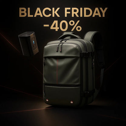 Fluxis Compact TravelPro 17” Backpack – Black Friday Limited Edition